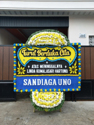 Papan Bunga Duka di Cempaka Putih Timur