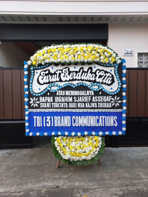 Papan Bunga Duka di Cempaka Putih Timur